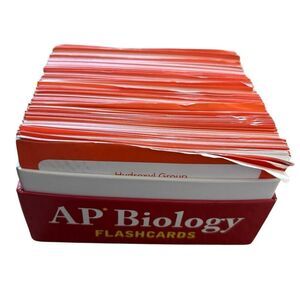 AP Biology Flashcards McGraw Hill -No Lid-